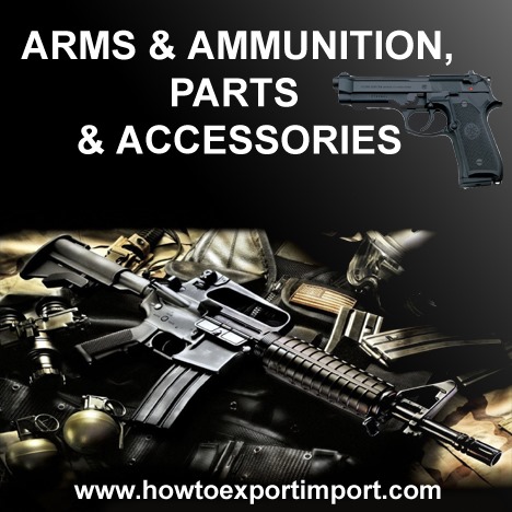 ITC For  ARMS  AMMUNITION, PARTS  ACCESSORIES 2 